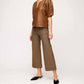 Fifteen Twenty - Poof Faux Leather Blouse