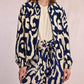 Molly Bracken - Printed Zip Up Jacket