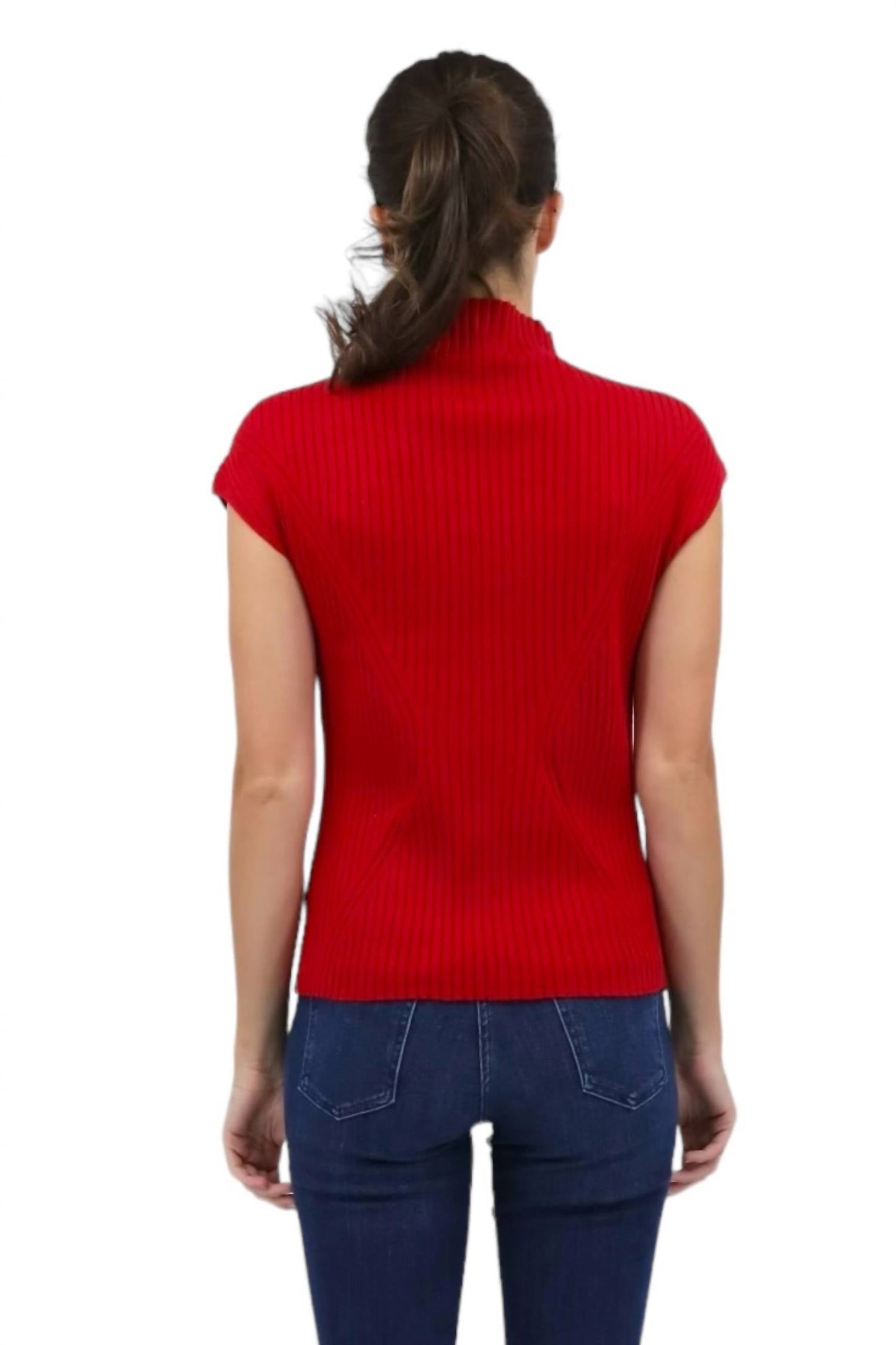 Iris Setlakwe - Cheminee Rib Top