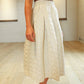 Buru - Quilted Party Midi Skirt