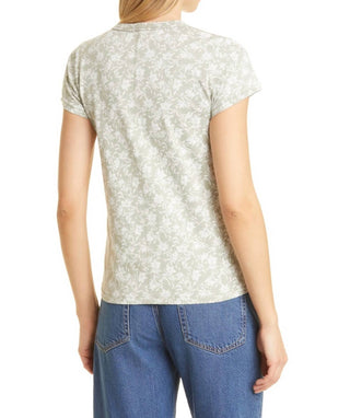 Rag &amp; Bone - Camiseta Julie Floral em Tricô Completo