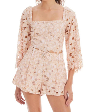 Allison New York - Poppy Square Neck Top