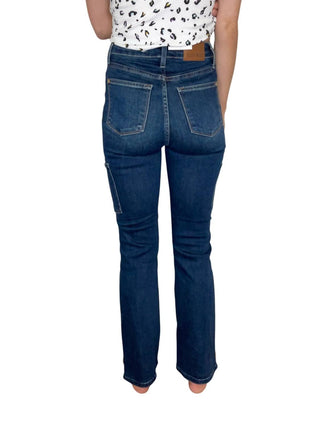 Judy Blue - Calça Jeans Cargo Bootcut