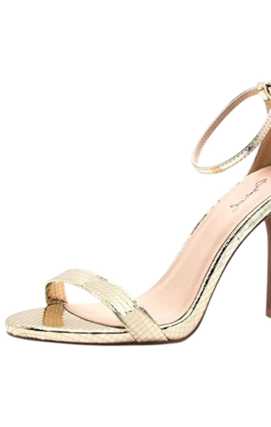 Qupid - Women's Grammy-01 High Heeled Stiletto Open Toe Sandals