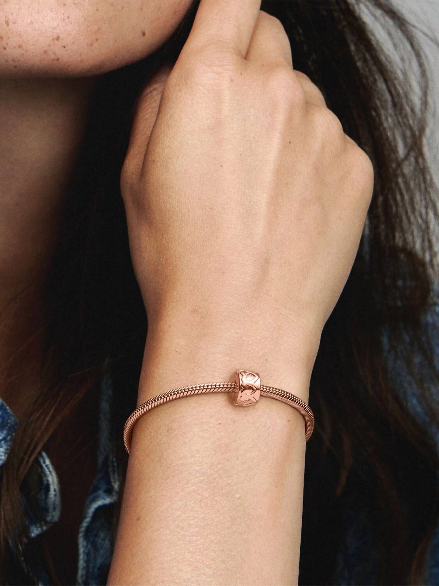 Pandora - Women's Row Of Hearts Clip Charm