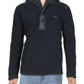 Tommy Bahama Masculino Anchor Bay Quarter Zip Hoodie Azul Tamanho Grande