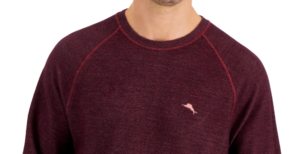 Suéter Tommy Bahama Bayview Masculino Vermelho Tamanho 2X