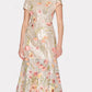Milly - Tahlia Floral Sequin Midi Dress