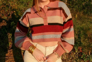 Olivaceous - Kelly Crop Sweater