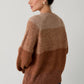 Sunday - Embroidered Button Gradient Cardigan