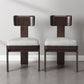 Upholstered Dining Fabric Side Chairs (Set of 2)