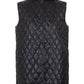 Theory - CLAIRENE QUILTED FAUX LEATHER HOODED VEST