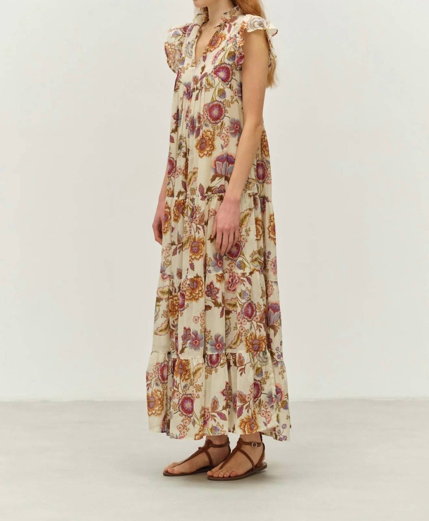 Devotion Twins - Charity Floral Maxi Dress