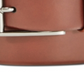 Cinto casual tubular elástico masculino Kenneth Cole Reaction marrom tamanho grande
