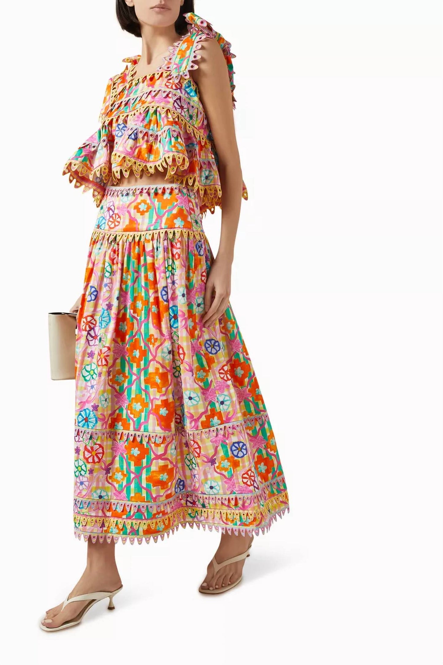 Celia B - Serene Floral Skirt