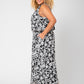 Macacão floral Skyler feminino Leota preto