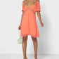 French Connection - Embroidered Chiffon Dress