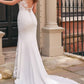 Adore - Stretch Crepe Fit And Flare Wedding Dress