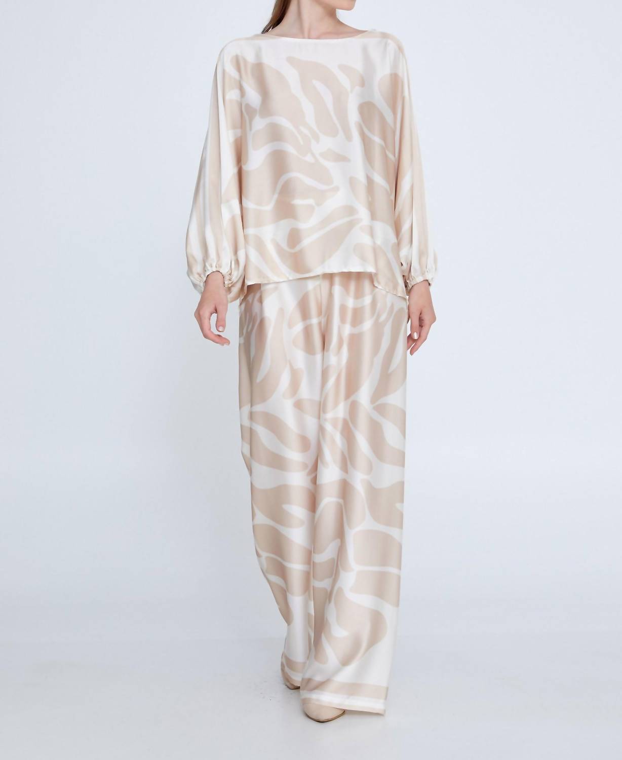 Zaalima Fashion - Long Sleeve Patterned Regular Blouse