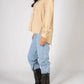 P.Cill - Satin Button Down Shirt With Side Slit