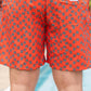 Old South Apparel - Checkered Flag Lined Swim Trunks