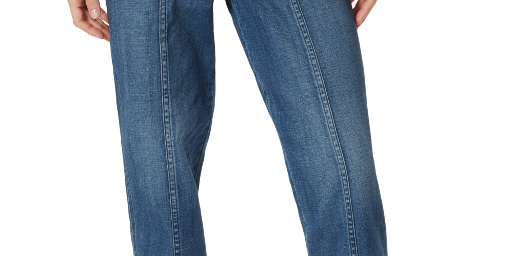 Calça jeans feminina desfiada, afunilada, cintura alta, azul, tamanho 30