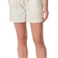 Shorts utilitários femininos Gloria Vanderbilt com cordão, marrom, tamanho 4