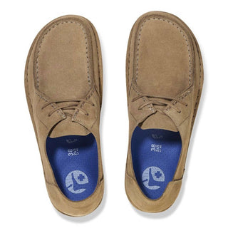 Birkenstock - Sapatos de couro camurça Utti Lace femininos