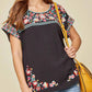Andree By Unit - Floral Embroidered Top