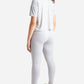 Danskin - Ribbed Boxy Raglan Tee Sleep Set With High Waisted Leggings