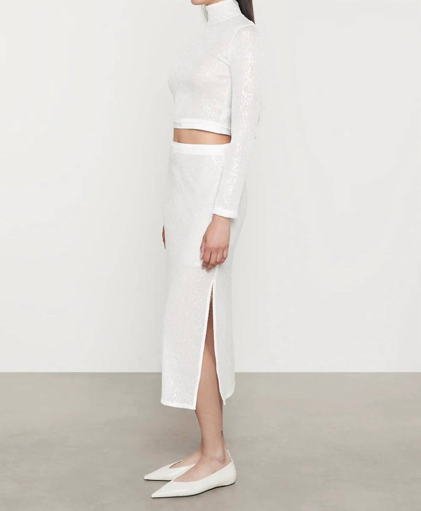 Enza Costa - Women's Sequin Bias Skirt