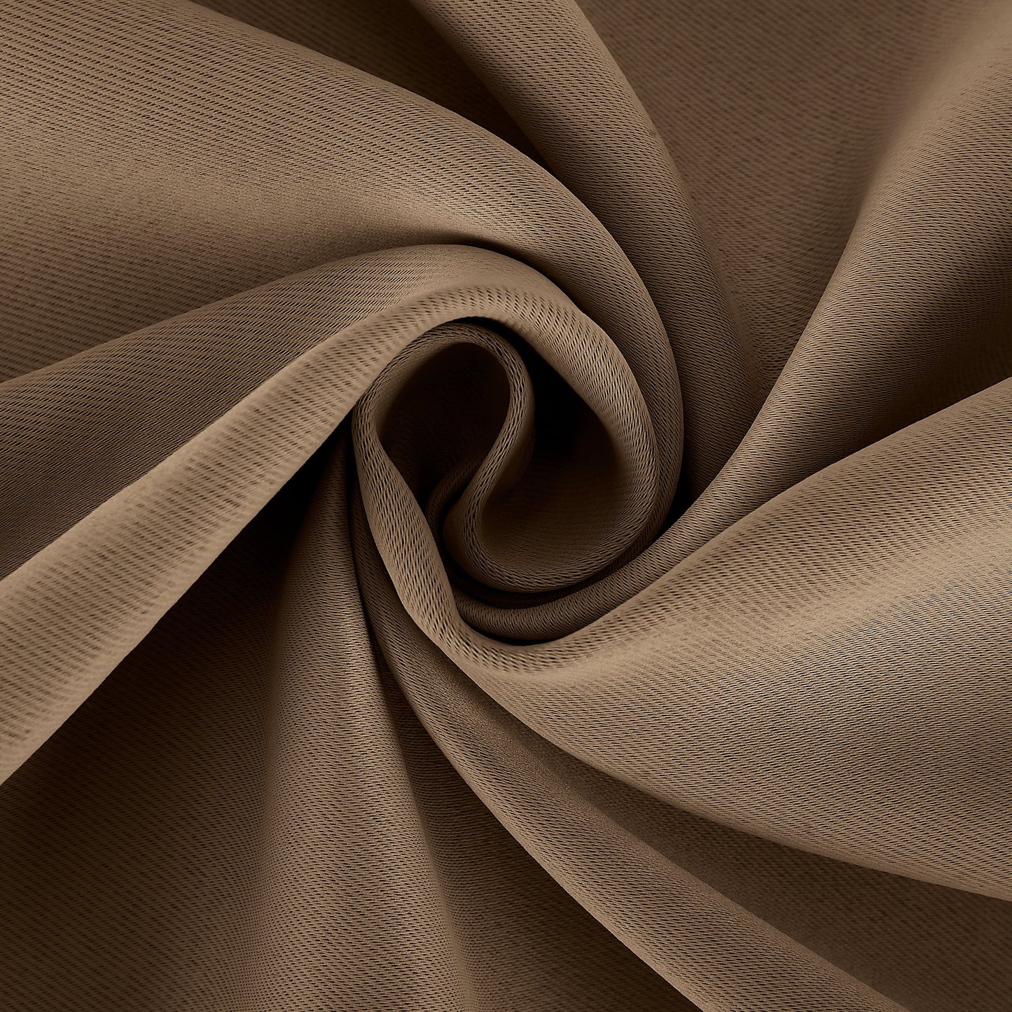 Painel de cortina blackout Sun Zero Preston Grommet Top marrom tamanho 40x95