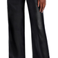 Calça curta de couro sintético Blanknyc