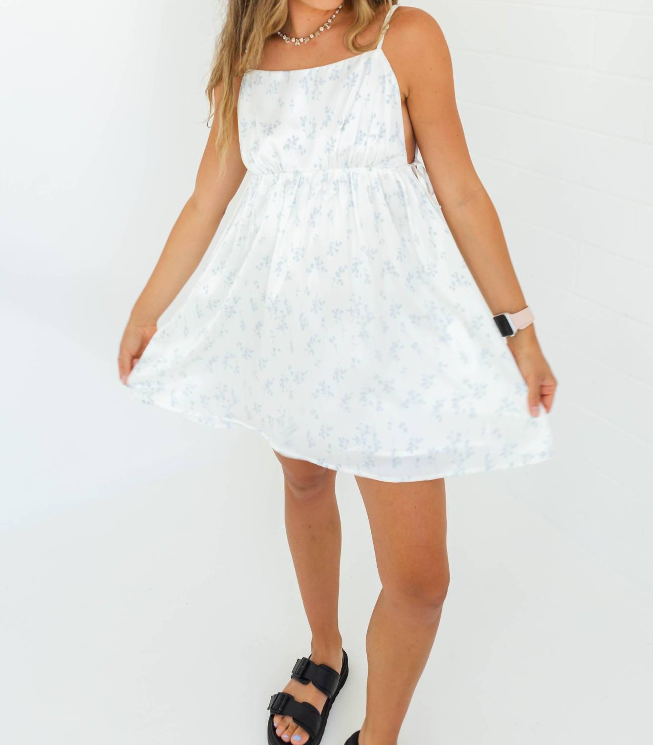 Wildflower - Women's Floral Mini Dress
