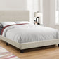 Transitional Upholstered Bed Frame