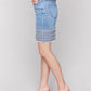 Charlie B - Embroidery Cuff Skirt