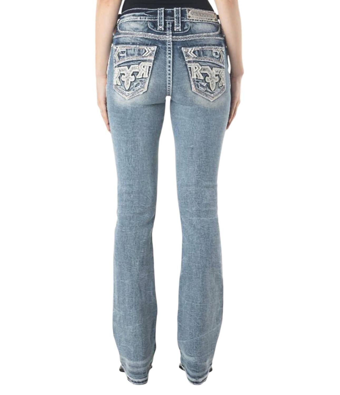 Rock Revival - Kaia Boot Cut Fashion Jeans - "32 Inseam