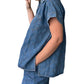 Entro - Elevated Quilted Button Down Top