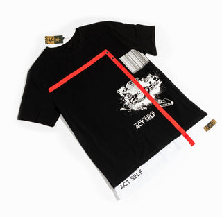 O Lado Atlético de Nós - Camiseta Preta de Manga Curta Act Self
