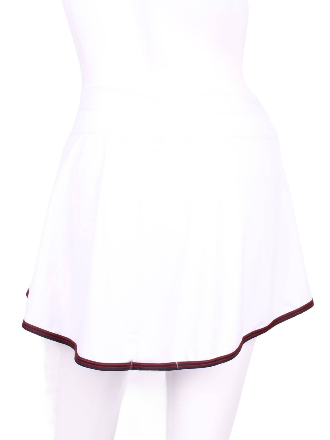 Love Love Tennis - Women's Gladiator Tennis Skirt With Black Binding