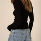 Project Social T - Charlotte Rib Long Sleeve Top