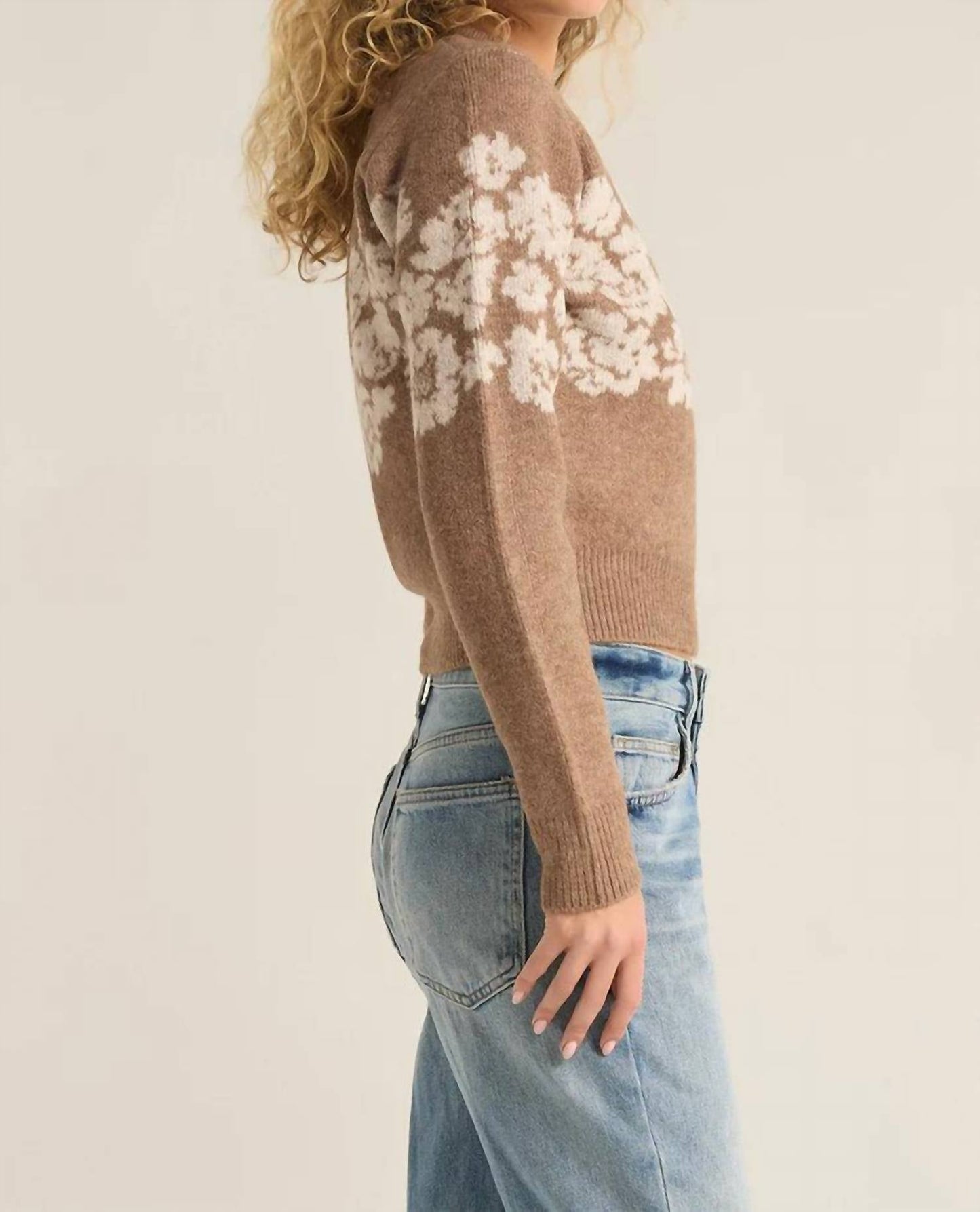 Z Supply - Marisol Flora Crewneck Sweater