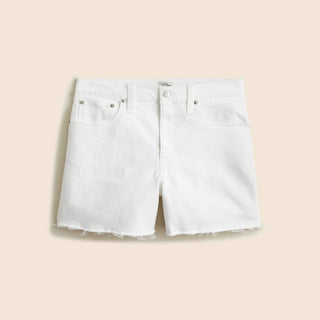 J.Crew - Short Jeans de Cintura Alta