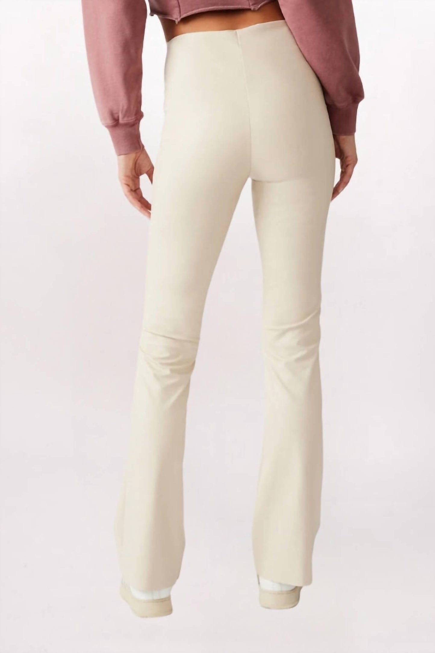 Steve Madden - Citrine Vegan Leather Flare Pants
