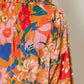 Entro - Bold Floral Print Top