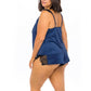 Oh La La Cheri - Saskia Lace Camisole & Short Set - Plus