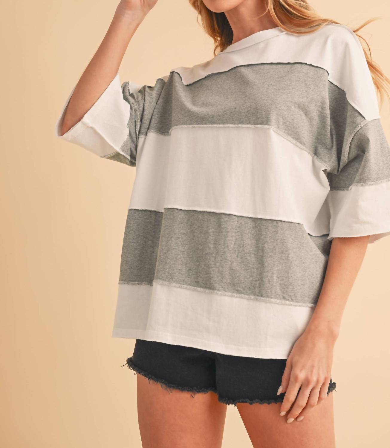 Aemi + Co - Polly Color Block Top
