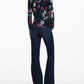 Desigual - Button Up Velvet Burnout Blouse