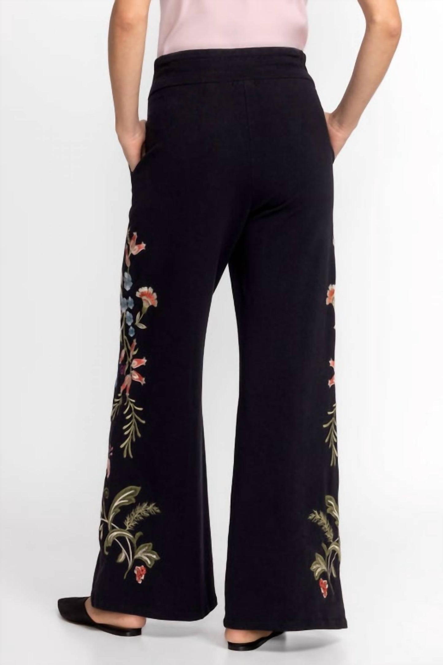 Johnny Was - FRENCH TERRY SEAMED PANT