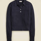 J.Crew - Featherweight Cashmere-blend Long-sleeve Polo Shirt